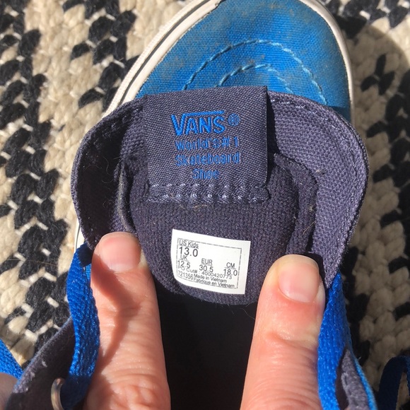 Vans zip up high tops size 13 kids - Picture 5 of 5